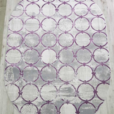 Овальный ковер 36444B LILA / LILA Amatis (Reis) рисунок круги