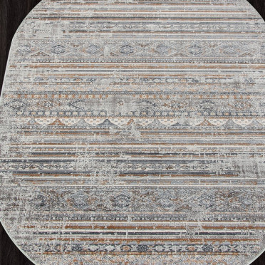 Ковер F260 - ORANGE - Овал - коллекция ZUMMA