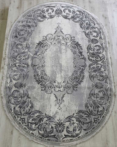 Ковер турецкий 36567A Amatis Lux (Акрил) овальный