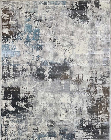 Ковер турецкий 37575A Amber (Хит-сет, серый, голубой)