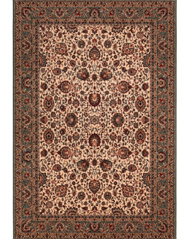 Ковер бельгийский 4362101 KASHQAI Shapur (Шерсть, бежевый, зеленый)