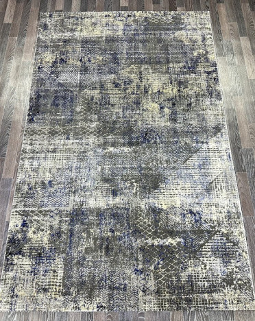 Ковер турецкий A2396A Lisa (Полиэстер, серый)