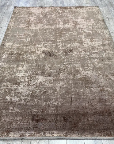 Ковер турецкий B214K2 MONZA (Акрил, Эвкалиптовый шелк, коричневый)