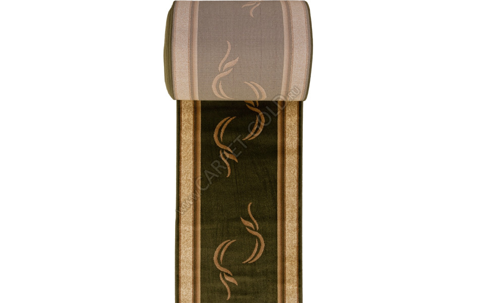 a704 - GREEN - Дорожка - коллекция OLYMPOS