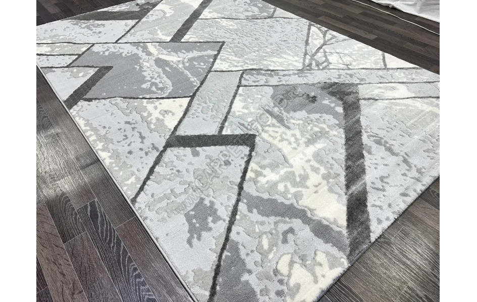 Ковер турецкий M011A_D.GREY коллекции Bojnord прямоугольный