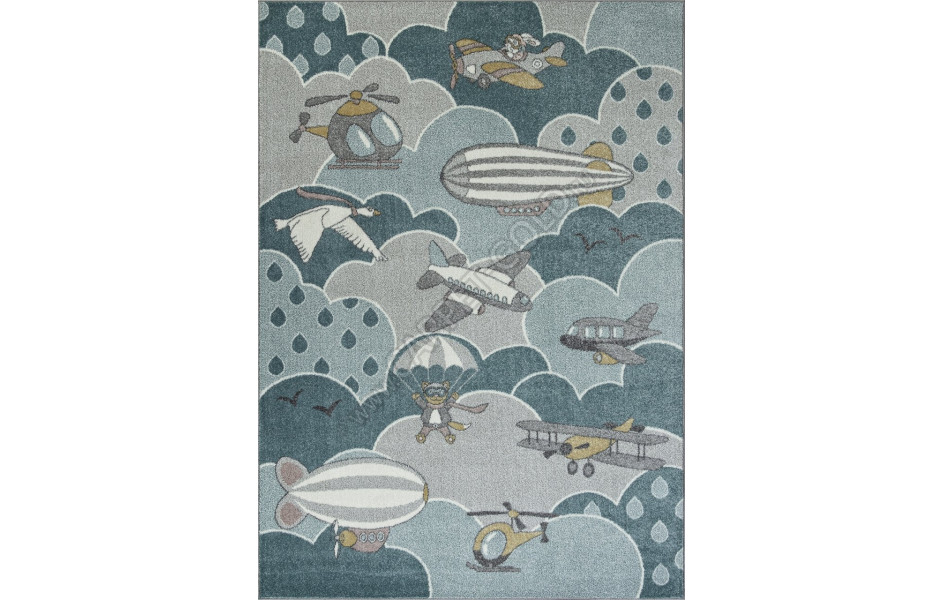 Ковер C225 - MULTICOLOR - Прямоугольник - коллекция SOFIT