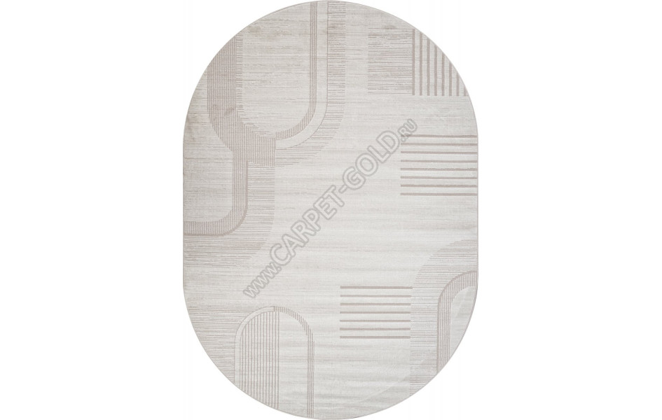 Ковер F437 - CREAM - Овал - коллекция DIOS