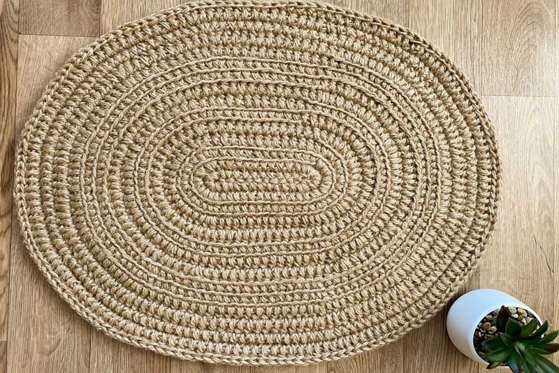 Ковры из джута